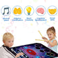 Sunlin 2-In-1 Music Jam Mat, Music Learning Toy For Boys Girls 3-6, Drum Set + Piano Mat, Toddler Birthday Gift 3 4 5 6 Years, Record & Playback, Built-In Songs, 8 Instrument Sounds, Volume Control
