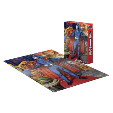 Super7 G.I. Joe Cobra Commander Puzzle - 1,000 Piece G.I. Joe Puzzle Classic Cartoon Collectibles