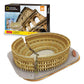 3D Puzzle - Puzzles For Kids Ages 8-10 - National Geographic Italy Rome Colosseum Toys For Girls & Boys - Art Stem Projects For Kids Ages 8-12 - Classroom Decorations, 131 Pieces