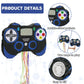 Wernnsai Video Game Piñata - Game Controller Piñata Bundle With Blindfold And Bat For Boys Kids Piñata Gaming Theme Party Decoration Supplies Pull String Piñata For Birthday Party Celebration Blue