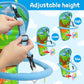 Okooko Car Seat Toy Car Seat Activity Arch Toy Rear Facing Car Seat Toy With Mirror Squeaker Ringing Bell Adjustable Easy Drive Non-Toxic Travel Sensory Toy For Infant Baby 6-12 Month