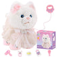 2025 Newly Toy Cat For Kids, Touch And Voice Controlled Remote Control Cat With Leash, Walking Cat Toy That Can Walk, Meow, And Wag Tail, Best Gift For Boys And Girls Aged 3 To 7 Years Old