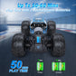 Powerextra Gesture Sensing Rc Car, 1:16 Scale Outdoor Remote Control Car Crawler, 4Wd Transform Rc Car, Double Side All Terrains