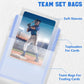 Dedc 300 Pcs Card Sleeves Team Bags For Top Loaders (Each 100Pcs Team Bags For Trading Cards And Toploaders And Penny Sleeves)