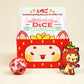 1985 Games Strawberry Kawaii Cat Dice Set - Milk Carton-Inspired Dice For Dnd | Ttrpgs & Tabletop Roleplaying