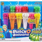 Bunch O Balloons Zuru 420 Self-Sealing Water Balloons - Original Colors (420 Balloons, 12 Stems!)