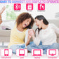 Mini Karaoke Speaker With 2 Wireless Microphones & Led Lights - Ideal Christmas And Birthday Gifts For Children And Adults