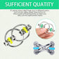 Zhanmai 15 Pieces Bike Chain Fidget Toy Flippy Finger Roller Chain Sensory Toy Handheld Ring Decompression Toy for mature-themeds Anxiety Stress Relief  6 Colors