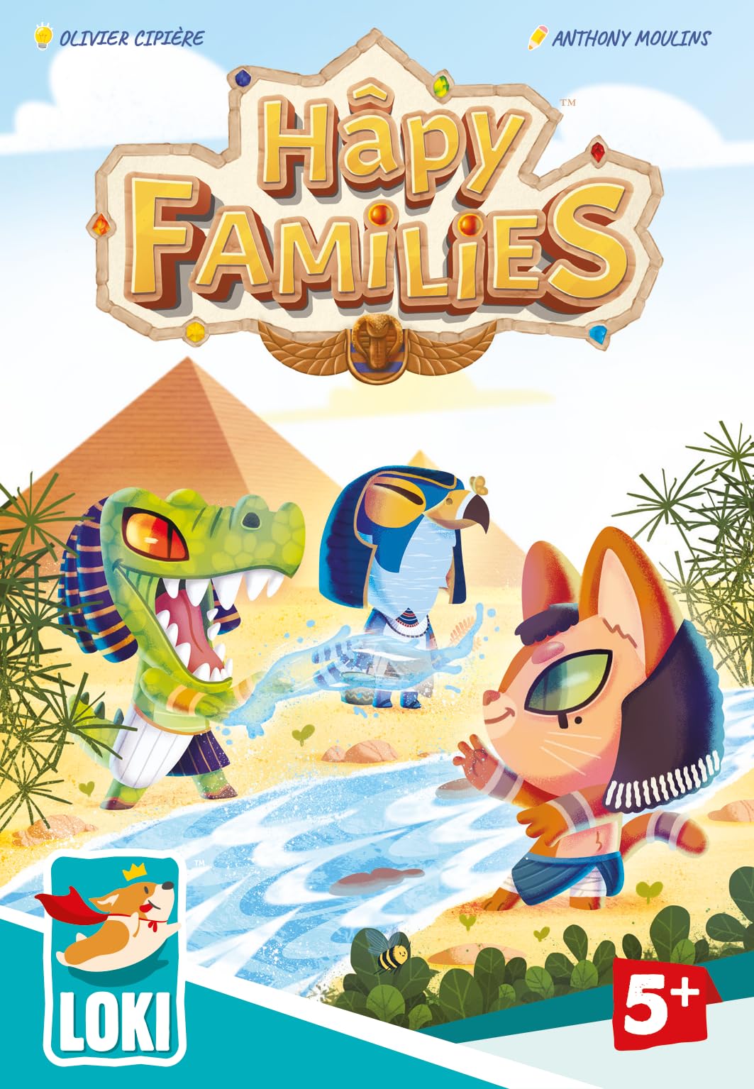 Loki Hâpy Families - Collecting Game, Pyramid Themed, Kids & Family, Ages 5+, 2-4 Players, 10 Min