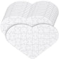 Mr. Pen- Blank Puzzle, 12 Pack, 40 Pieces/Pack, 9.3'' X 6.2'', Heart Shaped White Puzzle, Blank Puzzles To Draw On, Easter Gift