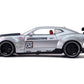 Jada Toys Bigtime Muscle 1:24 2016 Chevy Camaro Ss Widebody Die-Cast Car Silver, Toys For Kids And Adults
