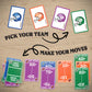 Touchdown! Fun Card Games - The Fast-Paced, Football Themed Card Game That Anyone Can Play, 2-4 Players, Ages 7+, Family Game Ni