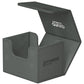 Ultimate Guard Sidewinder 100+, Deck Box For 100 Double-Sleeved Tcg Cards, Grey, Magnetic Closure & Microfiber Inner Lining For Secure Storage