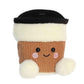 Aurora® Palm Pals™ Essie Coffee Cup™ Plush - 5" Small White Stuffed Animal for Kids & Collectors, Perfect for Gifts & Room Decor