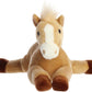 Aurora Adorable Flopsie Butterscotch Stuffed Animal - Playful Ease - Timeless Companions - Brown 12 Inches