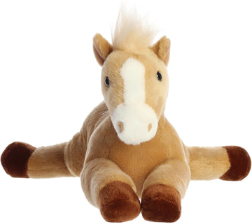 Aurora Adorable Flopsie Butterscotch Stuffed Animal - Playful Ease - Timeless Companions - Brown 12 Inches