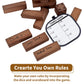 ApudArmis Giant Tumble Tower - 54 PCS Wooden Stacking Game, 4.2FT, Brown, Outdoor Fun for Teens and Adults
