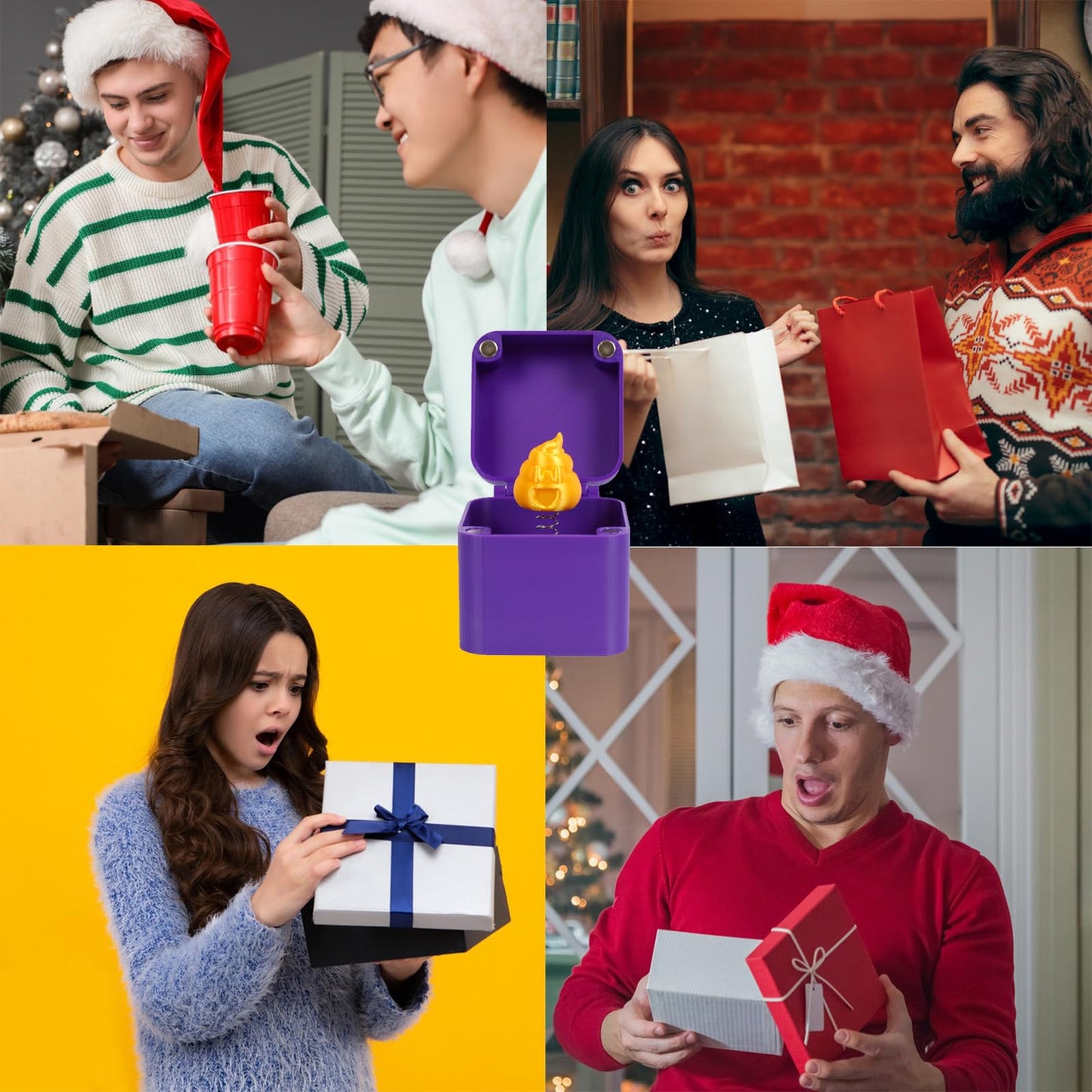 DASDSA Funny Gag Gifts for Women Men, White Elephant Gifts for Adults, Best Gag Christmas Birthday Gifts for Men Women Friends H