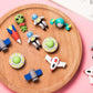 Kleeblatt Space Erasers For Kids Bulk 70Pcs,Puzzle Assembled Mini Fun Desk Pets For Kids Classroom, Treasure Box Prizes,Party Fa