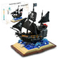 Creator Pirate Ship Building Set Compatible With Lego For Adults,Christmas Toy Building Blocks For Boys 8-14 Years 919 Pcs