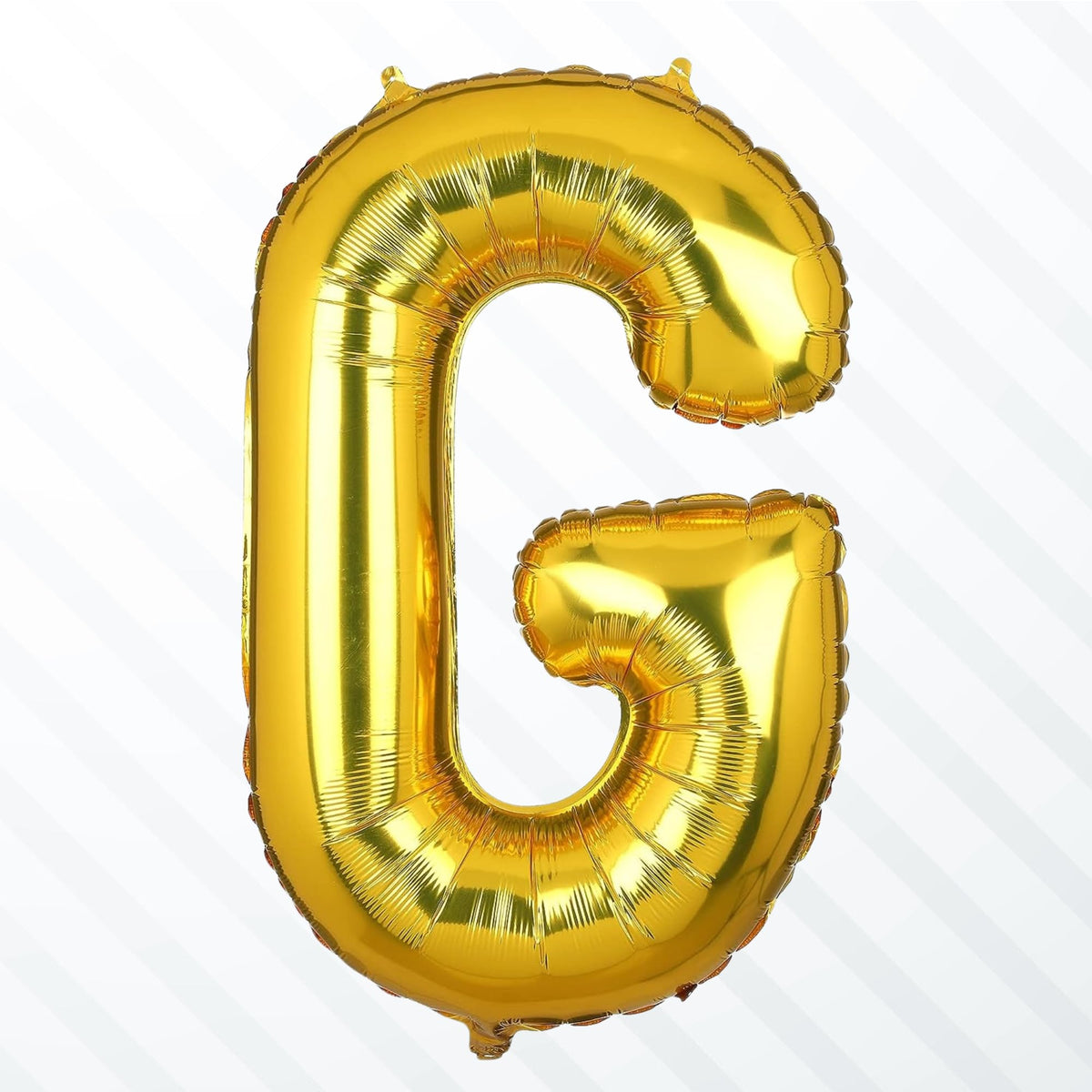 Flyloons Gold G Alphabets Letter Foil Balloons Perfect for Birthday Decoration Items, Anniversary, Bachelorette, Wedding, Farewe