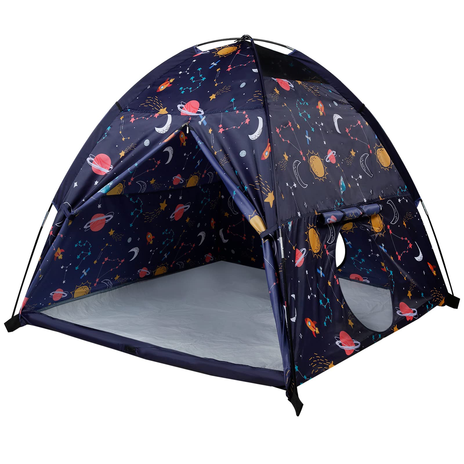 Mountrhino Space World Kids Play Tent-60   X60   X47    Kids Pop Up Tent Children Camping Playhouse Indoor Outdoor Play Tents Fo