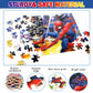 Puzzles For Kids Ages 4-8,Kids Puzzles In A Metal Box,Cool Toys Puzzles,Children Boys Girls Learning Educational Puzzles,100 Pie