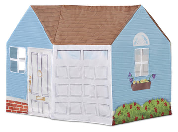 Kid Trax Easy Pop Up Kids Magical Play Tent, Large Front And Rear Openings, Carrying Case Included, Easy Storage, House