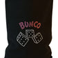 Bunco Game Kit With Crystal Tote Bag - Includes 9 Pink Dice, Score Sheets, Pencils, Bell, And 3 Inch Plush Dice - All Of The Bunco Party Supplies You Need