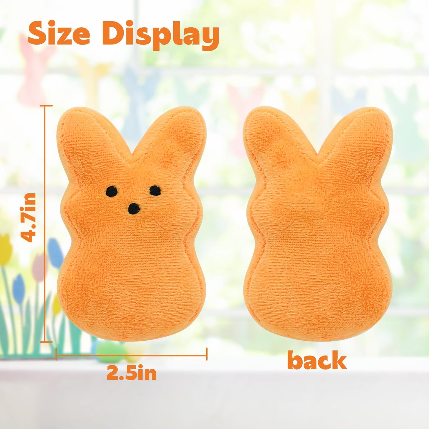Rlxgcz 12 Pcs Easter Bunny Plush Toy Bunny Stuffed Animal Decorations Basket Stuffers Gift Cute Bunny Doll Bulk Toys Easter Part