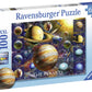 Ravensburger 108534 The Planets jigsaw puzzles , Blue 19 x 14