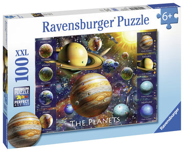 Ravensburger 108534 The Planets jigsaw puzzles , Blue 19 x 14