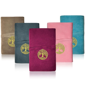 Knana 5Pcs Tarot Card Holder - Velvet Tarot Card Storage Bag, Tarot Bags And Pouches, Tarot Accessories - Tree