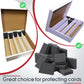 Card Dividers For Storage Boxes Trading Box Dividers Multifunction Card Sponge Shock Absorbing Sponge Suitable For Almost All Boxes To Fill Extra Space Security Black(20 Pcs)