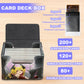sabermaster Card Deck Box Fits for YGO MTG 100+ Card Storage Box Trading Games PU Leather Storage enhanced Deck Case (Lacrima)