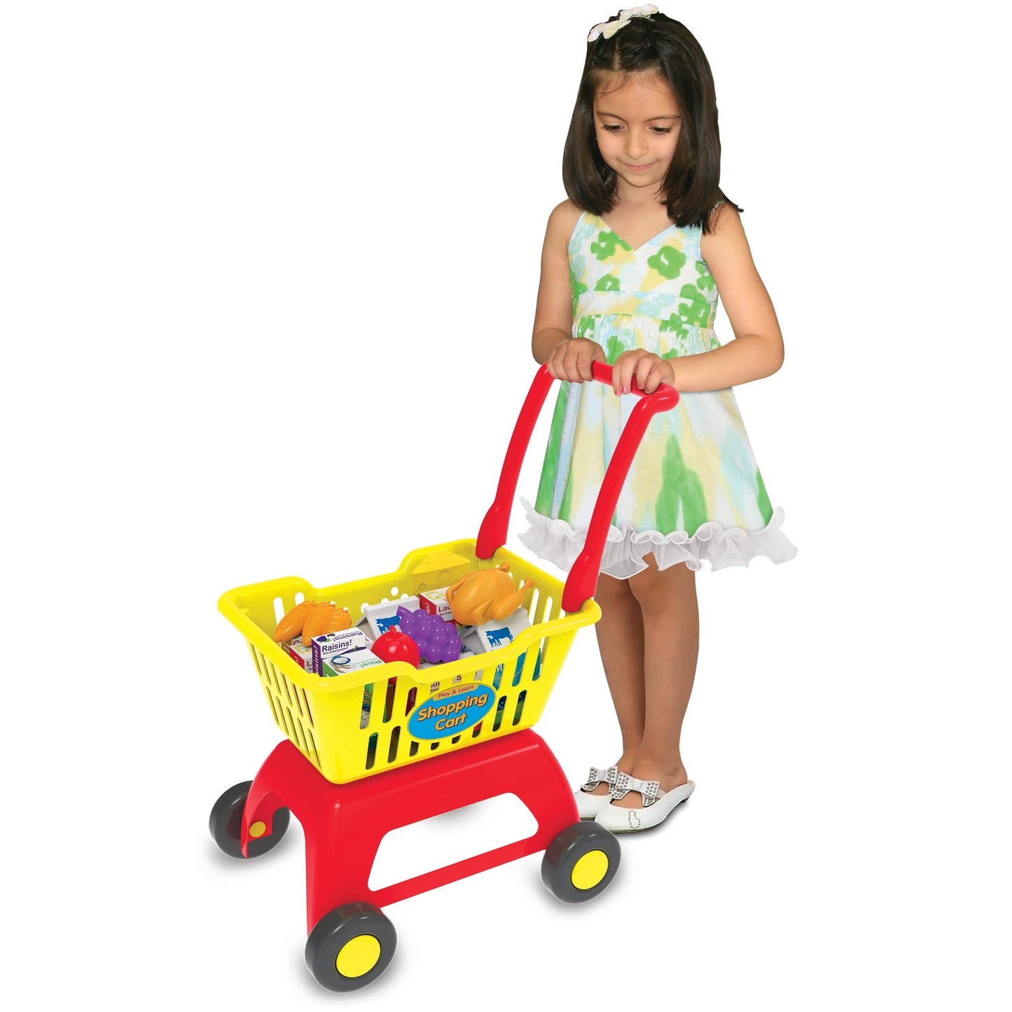 The Learning Journey: Play & Learn Shopping Cart - Toddler Toys & Activities For Ages 3 Years And Up - Award Winning Educational