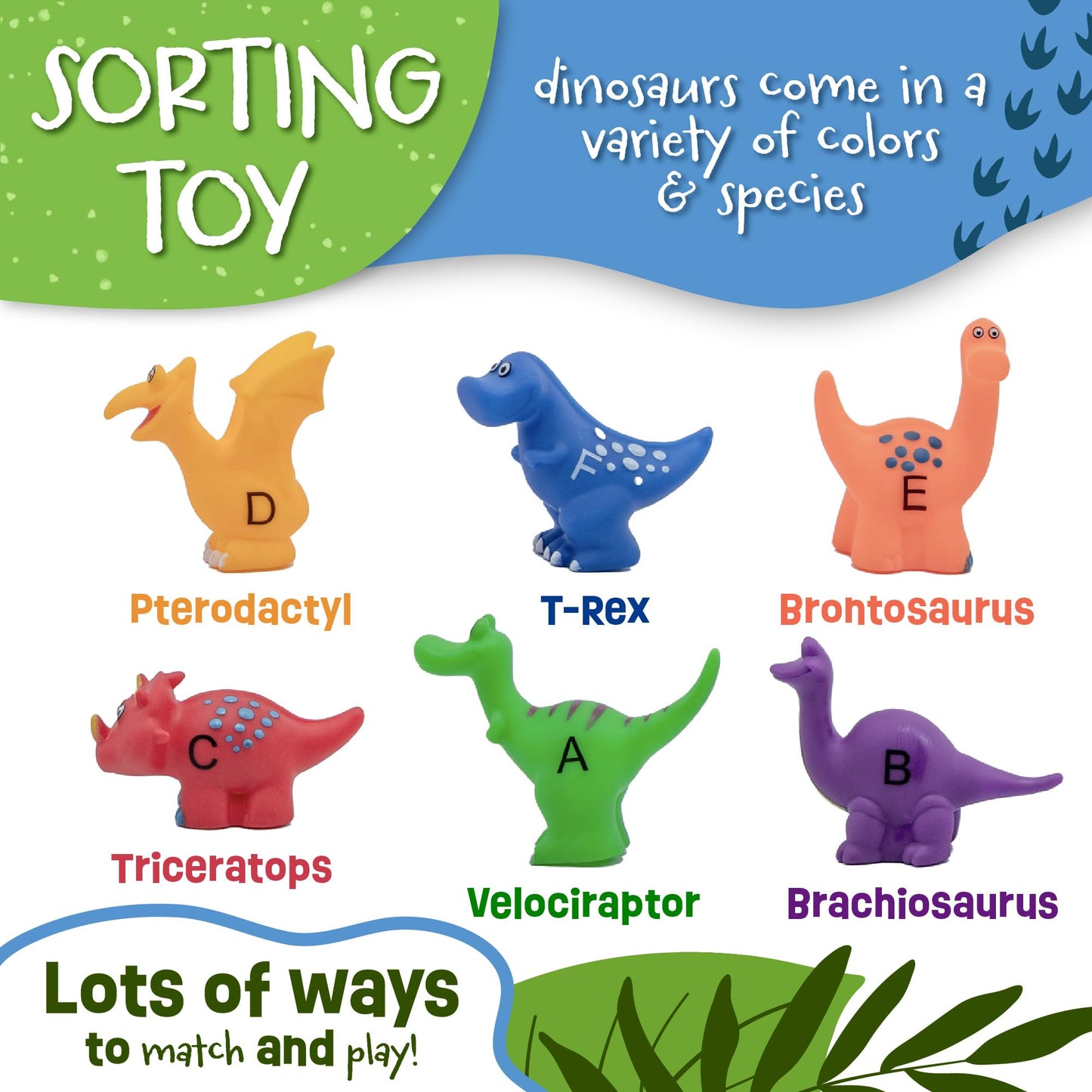 Skoolzy Dinosaur Alphabet Puzzle Track - 41 Dinosaur Toys For Kids 2-4 - Alphabet Learning Toys And Alphabet Toys For Ages 2-4 - Fun Educational Dinosaur Alphabet Game
