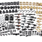 Feleph SWAT Police Toy Set - Modern Military Weapons Pack for Soldier Figures, Model T157, Compatible with Major Brands, Ages 4+