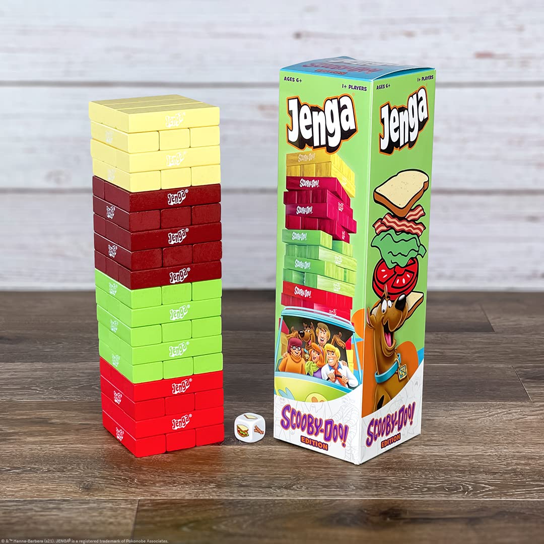 Scooby-Doo Jenga Stacking Game