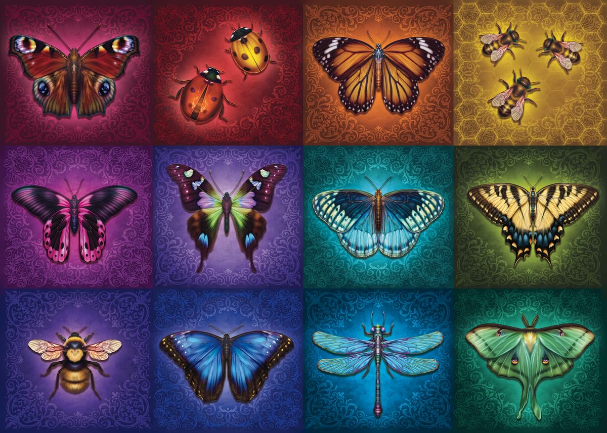 Ravensburger Winged Things 1000 Piece Jigsaw Puzzle For Adults - 12000554 - Handcrafted Tooling, Made In Germany, Every Piece Fits Together Perfectly