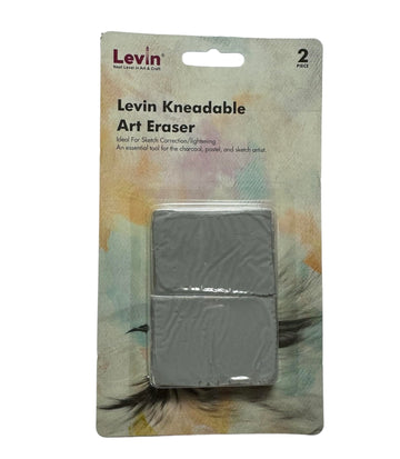Levin 2pcs Kneadable Eraser Cleaning Pencil Art Artists Drawing Rubber Eraser Very Practical and Popular Durable Design