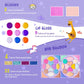Tomons Kids Makeup Kit for Girl Princess Real Washable Cosmetic Toy Beauty Set with Mirror - Non Toxic, Birthday Toys Gift for 3