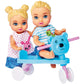 Simba Steffi Love Kindergarten Teacher Doll Set - Baby, Cot, Stroller, High Chair, Bathtub, Multi, Piccolo, Model 105736350
