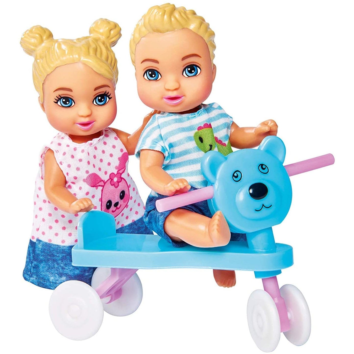 Simba Steffi Love Kindergarten Teacher Doll Set - Baby, Cot, Stroller, High Chair, Bathtub, Multi, Piccolo, Model 105736350