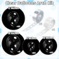 170 Pieces Clear Balloons Different Sizes 5 10 12 18 Inch Clear Balloon Arch Clear Round Balloons Clear Balloon Arch For Birthda