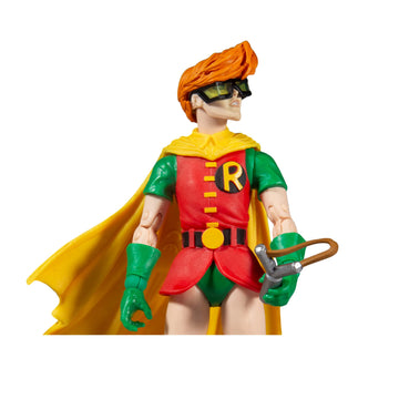 Mcfarlane Toys Dc Multiverse The Dark Knight Returns Robin 7' Action Figure With Build-A Horse Parts & Accessories