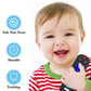 Baby Teether Toy TV Remote Control Shape Teething Relief Chew Toy for Infants 3-24 Months  BPA Free  2pcs Black