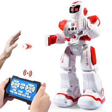 RC Smart Robot Toys for Kids, Intelligent Programmable Robot with Infrared Controller, Gesture Sensing, Singing, Dancing, Christ