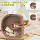 Piggy Bank for Kids Girls Boys Summidate Wooden Letter Piggy Bank for Family, Sturdy Coin Banks for Baby, Personalized Cute Init