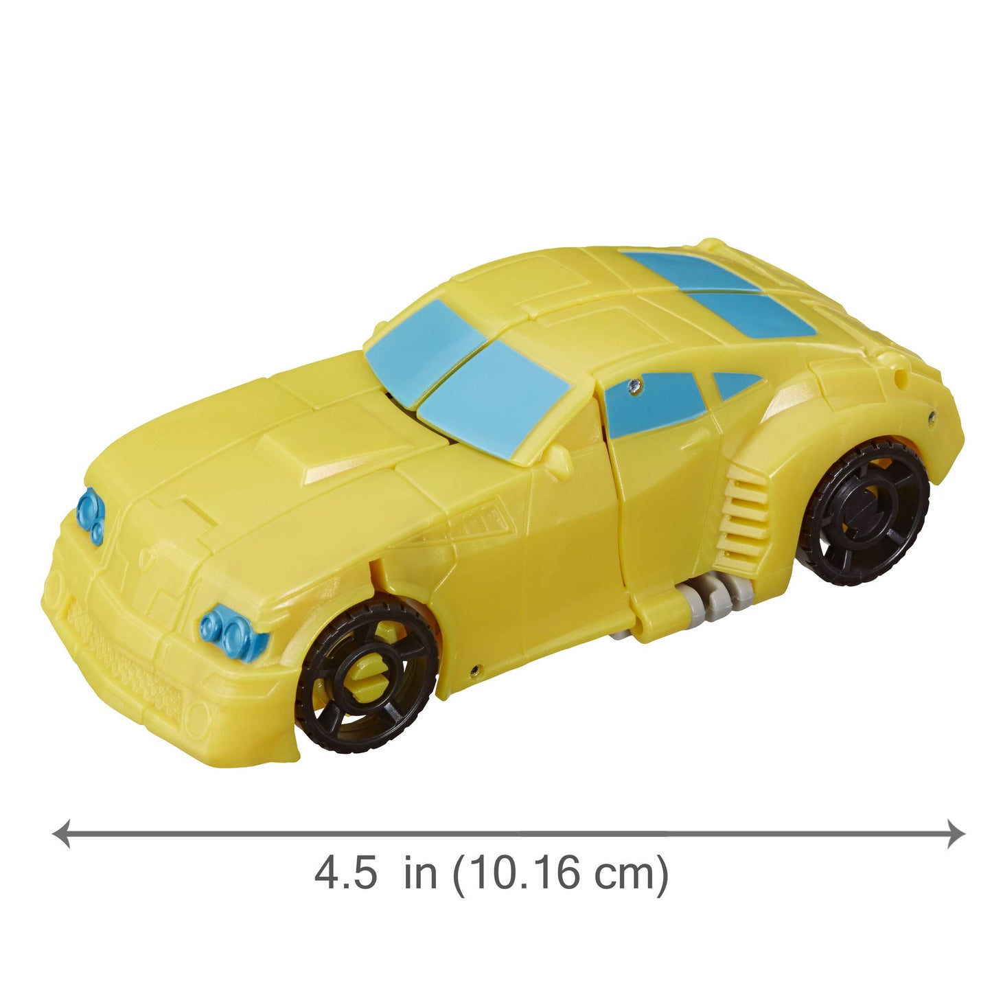 Transformers Toys Cyberverse Spark protective covering Bumblebee Action Figure - Combines with Ocean Storm Spark protective covering Vehicle to Power Up - for Kids Ages 6 and Up  5.75-inch